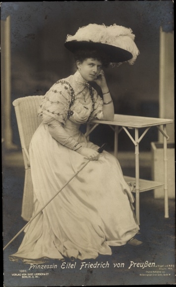 Postcard Sophie Charlotte von Oldenburg