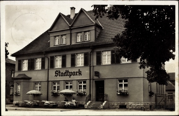 KP Wanfried an der Werra Hesse, hotel i zajazd w parku miejskim