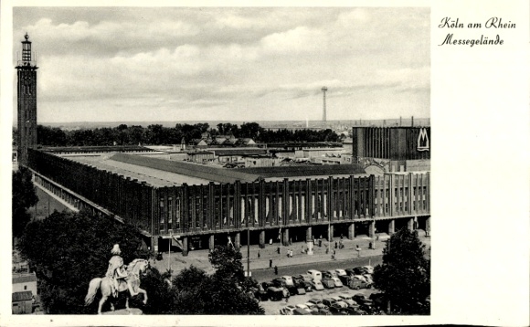 KP Köln am Rhein, Tereny wystawowe