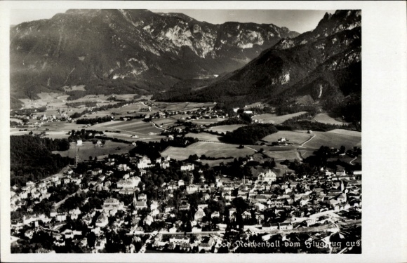 Ak Bad Reichenhall in Oberbayern, Fliegeraufnahme