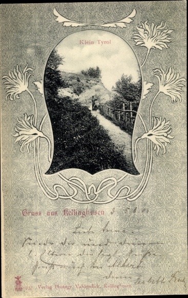 Passepartout Ak Kellinghusen in Holstein, Klein Tyrol