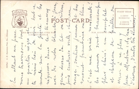 Briefkaart St.Louis Missouri de VS, Union Station