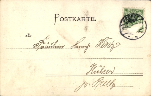 Ak Kühren in Sleeswijk-Holstein, kasteel, herberg in Waldlust