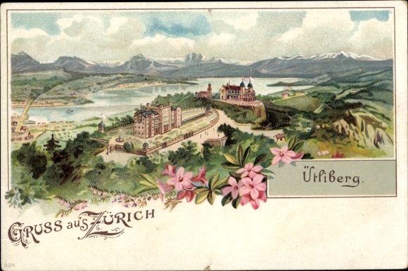lito Zurich miasto Szwajcaria, Uetliberg