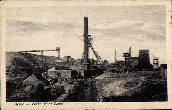 PC Herne in the Ruhr area of North Rhine-Westphalia, Mont Cenis colliery