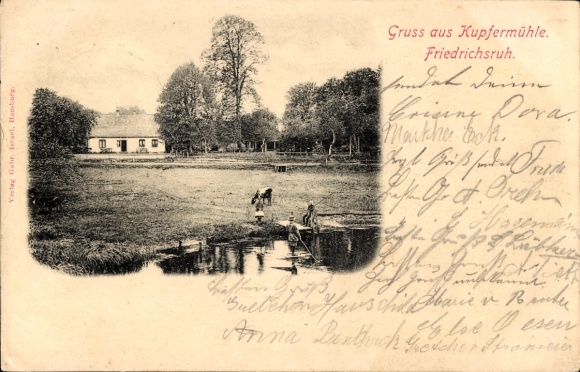 Ak Kupfermühle Harrislee in Sleeswijk-Holstein, Friedrichsruh