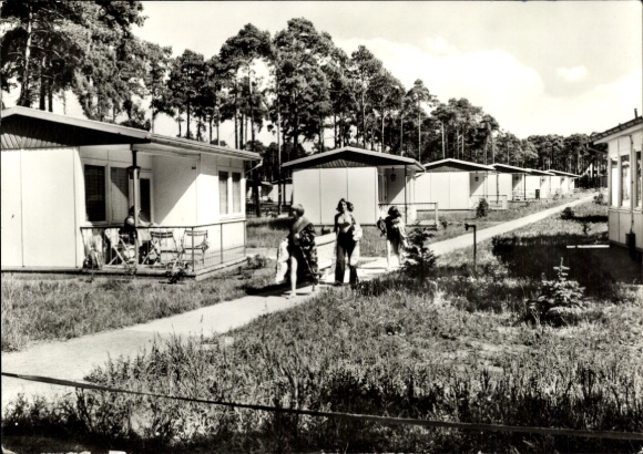 KP Senftenberg w Dolnych Łużycach, ośrodek wypoczynkowy Senftenberger See, bungalowy