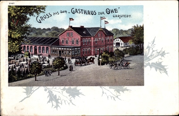 Ak Garstedt Norderstedt Schleswig Holstein, Gasthaus zur Ohe