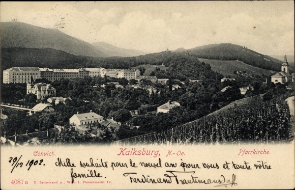 PC Vienna 23 Liesing Kalksburg, Parish Church, Convict