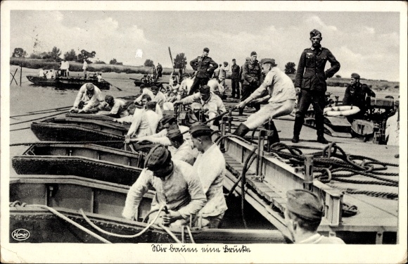 PC Deutsche Wehrmacht, pioneers in bridge building
