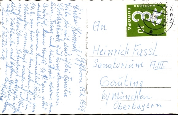 Postcard Gifhorn in Lower Saxony, street views