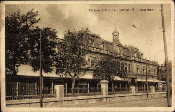 Ak Santa Fé Argentina, Estacion FCS Fé, treinstation
