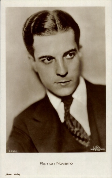 Ak Schauspieler Ramon Novarro, Portrait