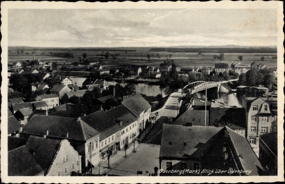 PC Oderberg in the Mark, city panorama