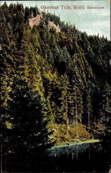 10 alte Ak Oberhof in Thüringen, diverse Ansichten