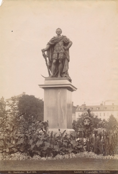 Foto Stockholm Zweden, Charles XIII Monument