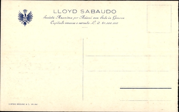 KP Schiff Conte Rosso, Lloyd Sabaudo