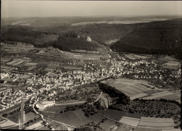 Foto Heubach in Württemberg, Fliegeraufnahme