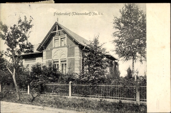 PC Friedersdorf Pulsnitz Saxony, house no. 1c, Thiemendorf
