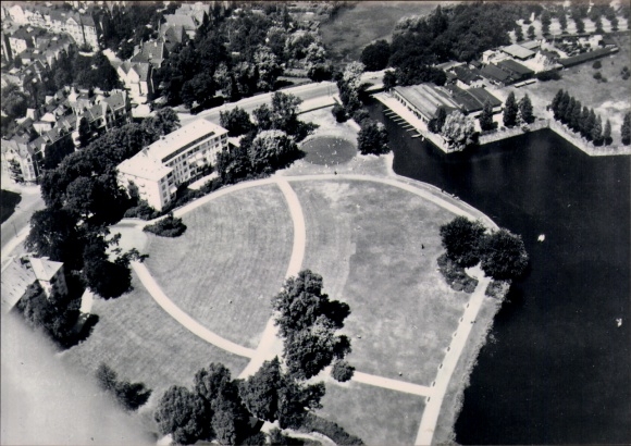 Photo Hamburg Nord Eppendorf, aerial photograph