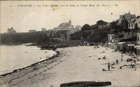 KP Carantec Finistère, Greve Blanche, Grand Hotel des Phares