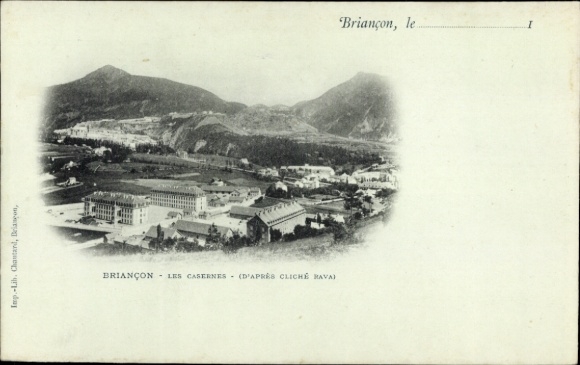 Ak Briançon Briancon Hautes-Alpes, Kasernen