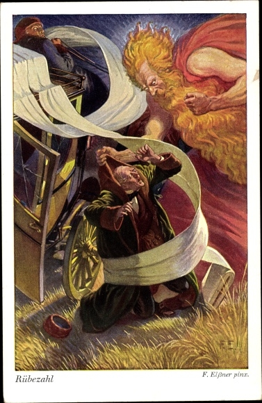 Artist PC Elssner, F., Rübezahl, merchant
