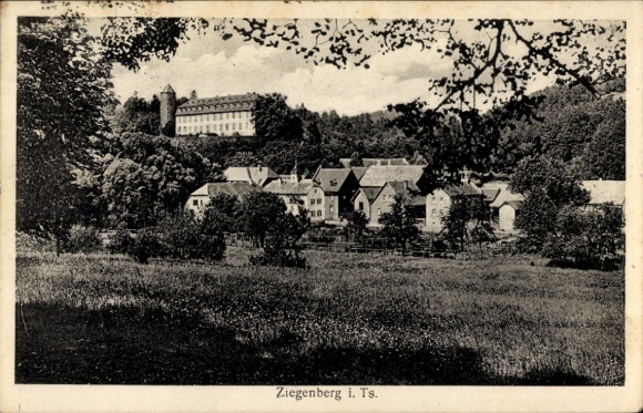 Postcard Ziegenberg Ober Mörlen im Taunus, general view