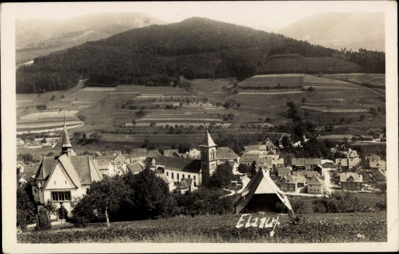 Postcard Elzach in the Black Forest, general view
