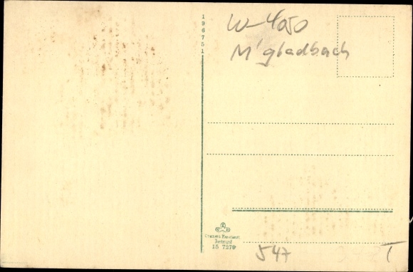 Postcard Rheydt Mönchengladbach on the Lower Rhine, Wilhelmstrasse