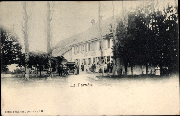 KP Pruntrut Porrentruy Canton of Jura, Le Paradis, zajazd