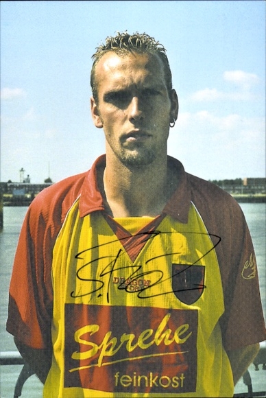 Autogrammkarte Fußballer Sascha Fröhner, SV Wilhelmshaven, Autogramm