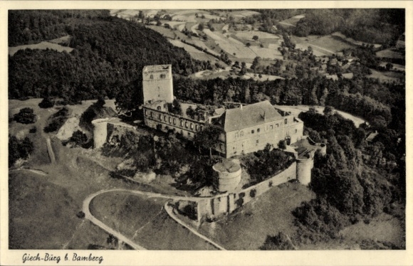 PC Schesslitz Scheßlitz in Upper Franconia, Giechburg, Giech castle ruins