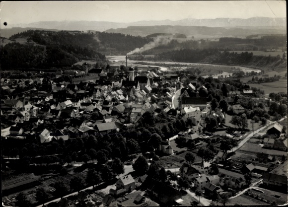 foto Schongau am Lech Opper-Beieren, luchtfoto