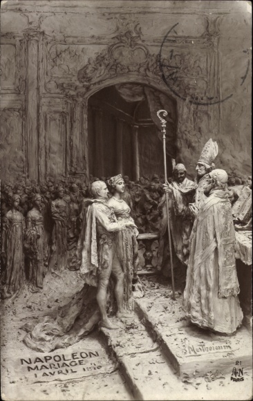Artist PC Mastroianni, Domenico, Napoleon Bonaparte, Mariage, 1 Avril 1810, Wedding