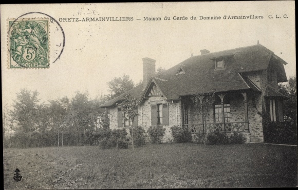 KP Gretz Armainvilliers Seine et Marne, Maison du Garde du Domaine d'Armainvilliers