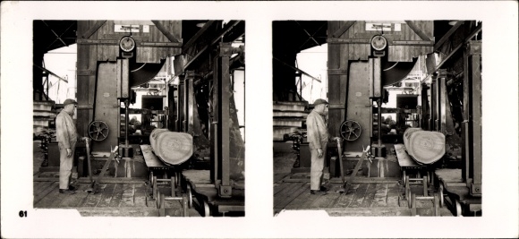 Stereo room image photo &quot;The NS model companies&quot;, III 61, No. 371, Gustav Hobraeck Fournierwerk Neuwied