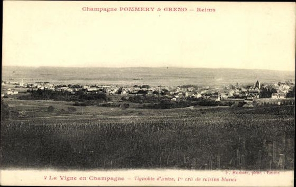Set with 40 PCs Reims, Caves Pommery, envelope