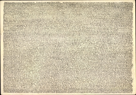 Postcard Speech Adolf Hitler, not scorn of other peoples, but love of the German nation