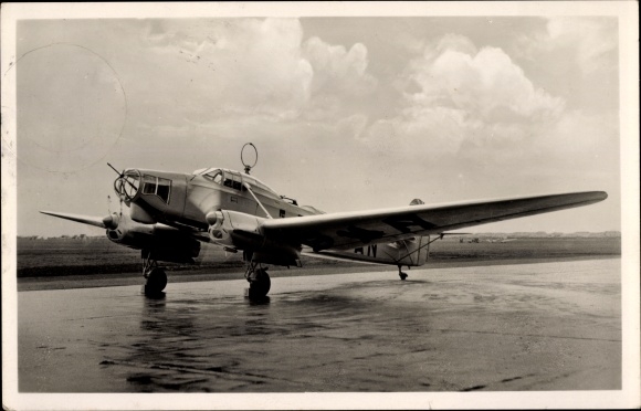Postcard Deutsche Luftwaffe, multi-purpose aircraft Focke Wulf Fw 58 Weihe