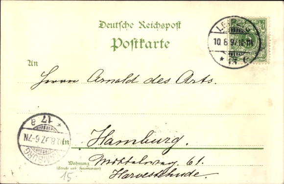 lito Leipzig, Saksońska Wystawa Przemysłu i Handlu Turyngii 1897, Ratusz, Naschmarkt