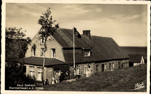 Postcard Warnkenhagen Kalkhorst in Mecklenburg, Haus Seeheim