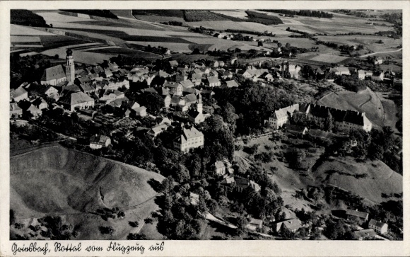 Ak Bad Griesbach im Rottal Neder-Beieren, luchtfoto