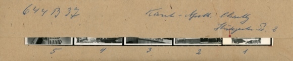 Kontaktabzug Fotos Berlin Charlottenburg, Kant-Apotheke, 5 Fotos ca. 4x2 cm