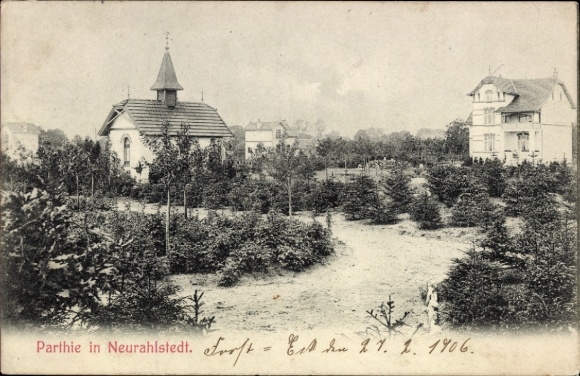 Ak Hamburg Wandsbek Rahlstedt, Neurahlstedt, Villa