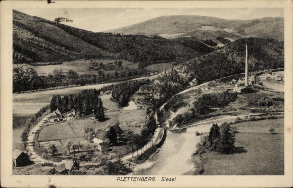Postcard Plettenberg in Sauerland Westphalia, Siesel