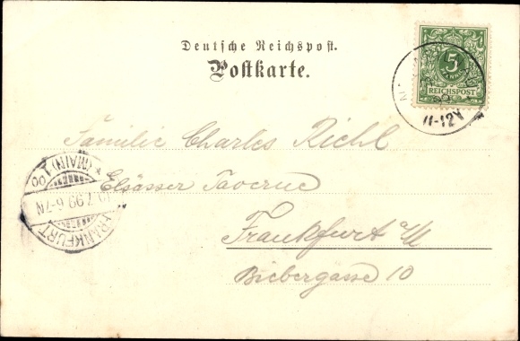 Postcard Neuweilnau Weilrod im Weiltal Taunus, hotel and pension for the beautiful view, view of the Weiltal