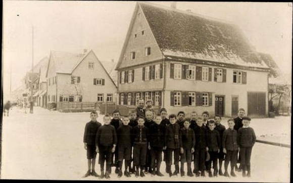 6 old PCs from Germany, unknown location, various buildings and views