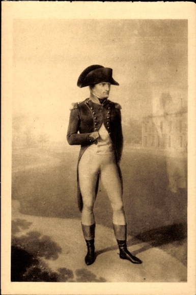 Artist PC Isabey, Napoleon Bonaparte, portrait, Rueil, Chateau de la Malmaison
