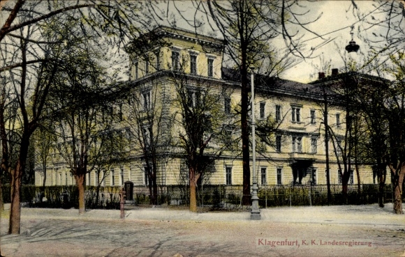 Ak Klagenfurt am Wörthersee Kärnten, Landesregierung